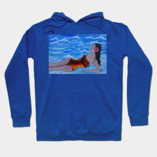 Lady in the Surf Hoodie